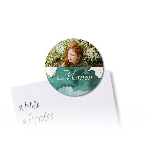 Watercolor Golden Circle