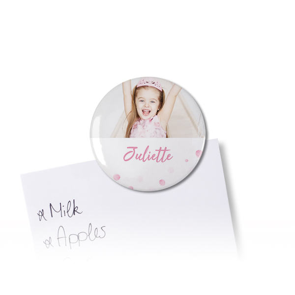 Magnet Button klein - 24 Stk.