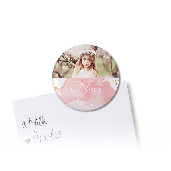 Watercolor Golden Circle