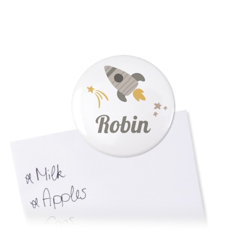 Button magneten met foto klein - Set van 24