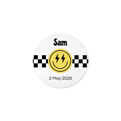 Lightning Smiley - Text only