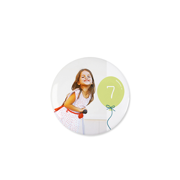 Knapp Badge S - 4 st