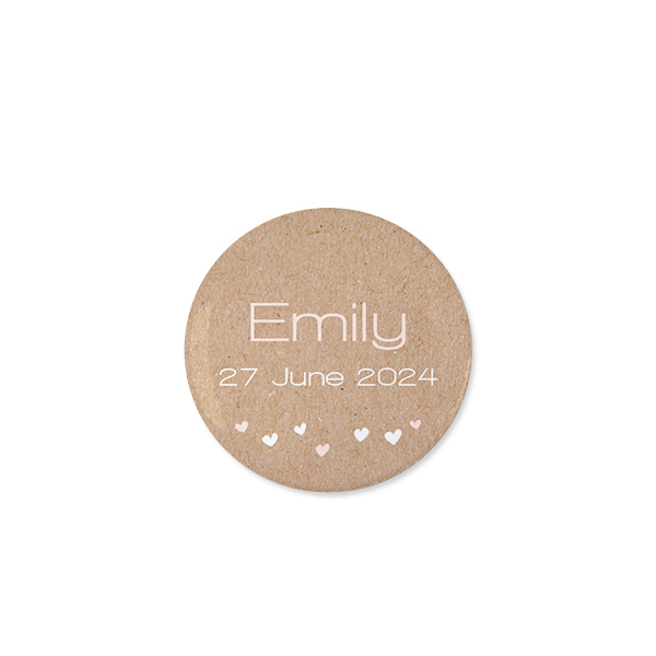 Badge petit format (lot de 12)