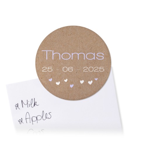 Badges aimantés grand format (lot de 12)