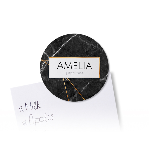 Marble Geo Gold - Text Only Marble Geo Gold - Text Only