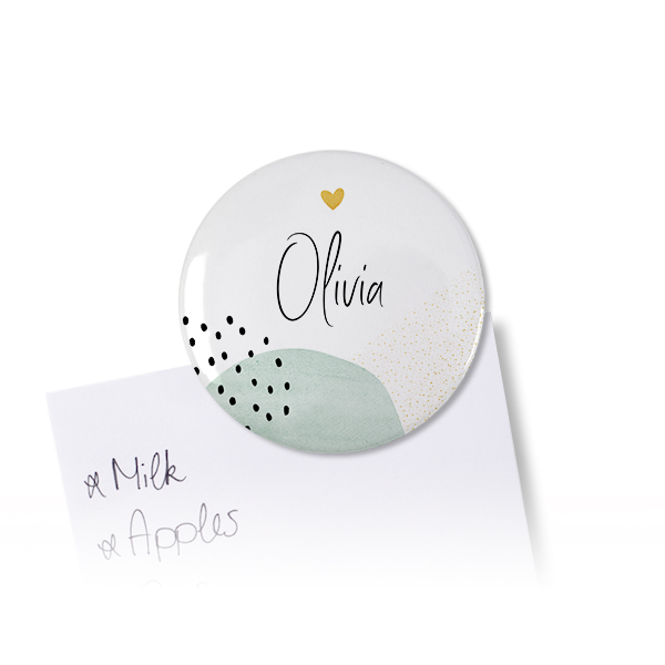Badges aimantés grand format (lot de 12) Badges aimantés grand format (lot de 12)