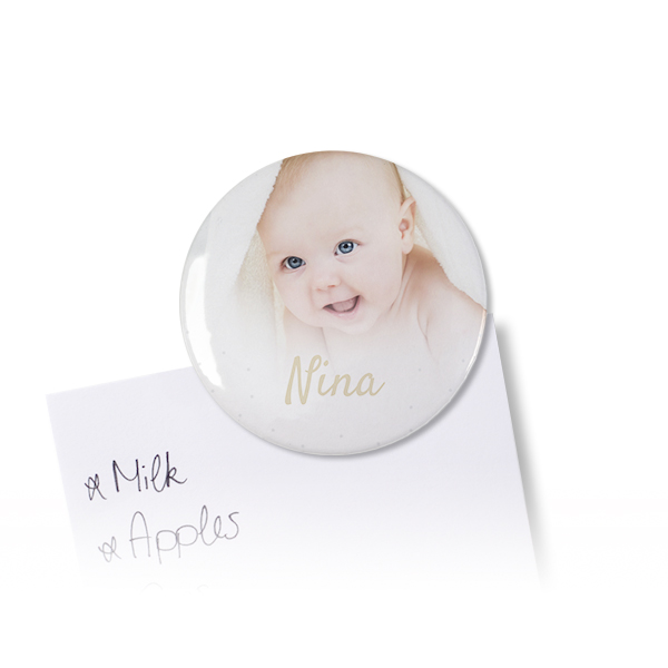 Badges aimantés grand format (lot de 12) Badges aimantés grand format (lot de 12)