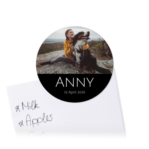 Magnetisk Badge Large - 12 stk Magnetisk Badge Large - 12 stk