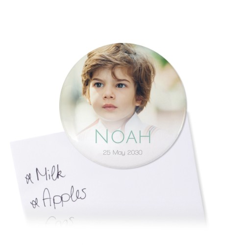 Badges aimantés grand format (lot de 12)