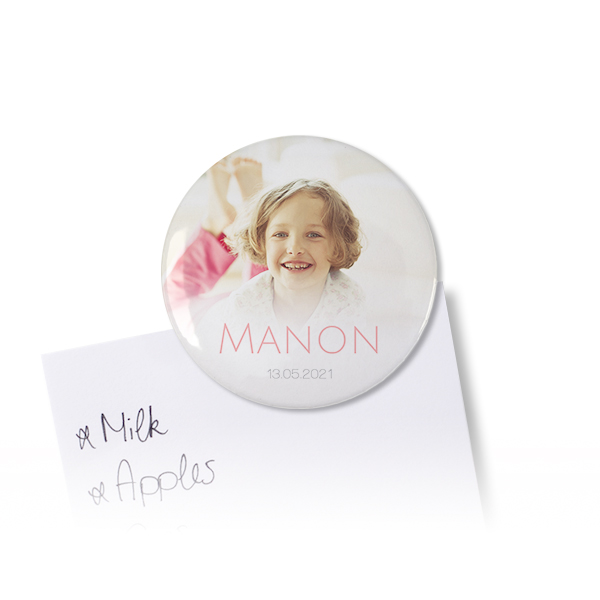 Badges aimantés grand format (lot de 12) Badges aimantés grand format (lot de 12)