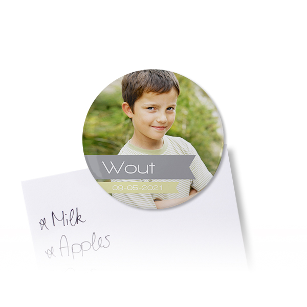 Magnetisk Badge Large - 12 stk Magnetisk Badge Large - 12 stk