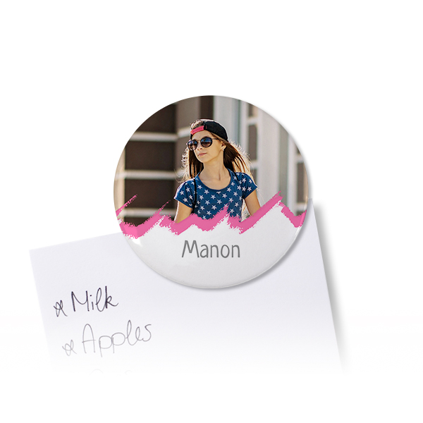 Magnetisk Badge Large - 12 stk Magnetisk Badge Large - 12 stk