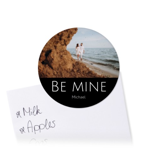 Button magneten met foto groot - Set van 12