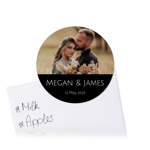 Button magneten met foto groot - Set van 12