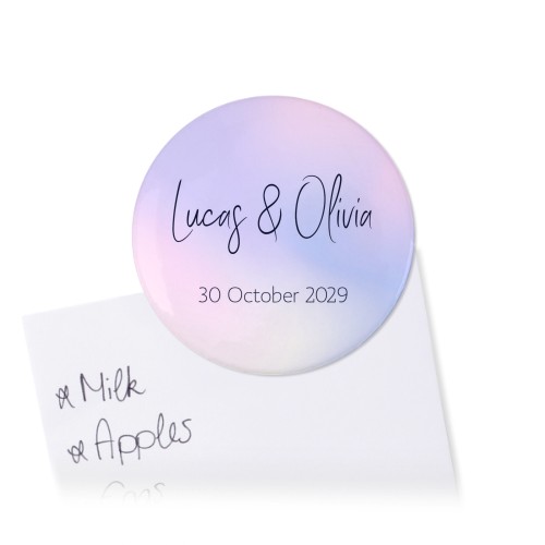 Button magneten met foto groot - Set van 24 Button magneten met foto groot - Set van 24