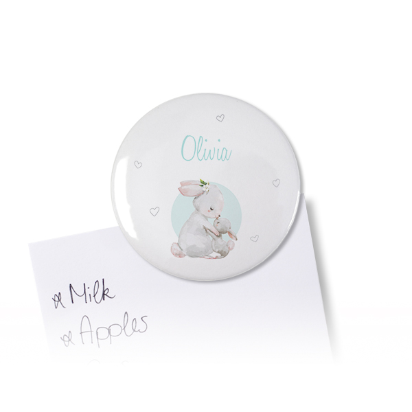 Magnetisk Badge Large - 4 stk