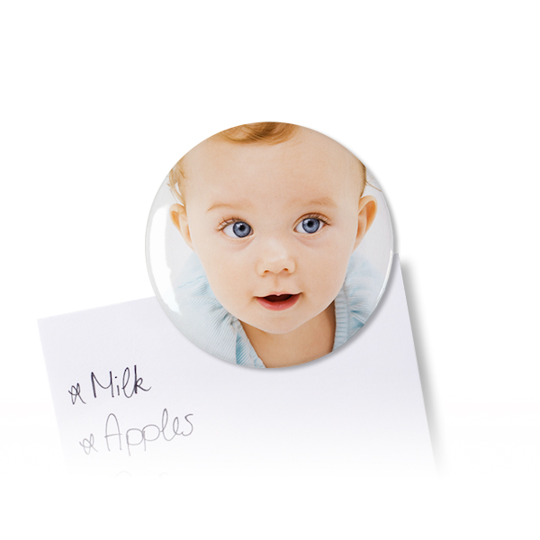 Magnetisk Badge Large - 4 stk