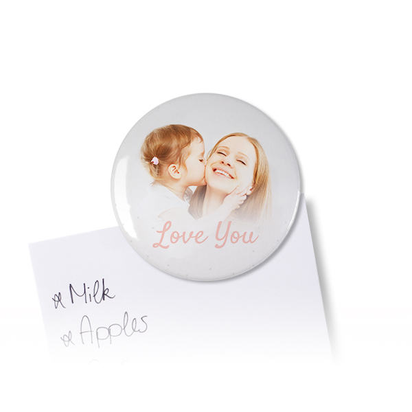 Magnetisk Badge Large - 4 stk Magnetisk Badge Large - 4 stk