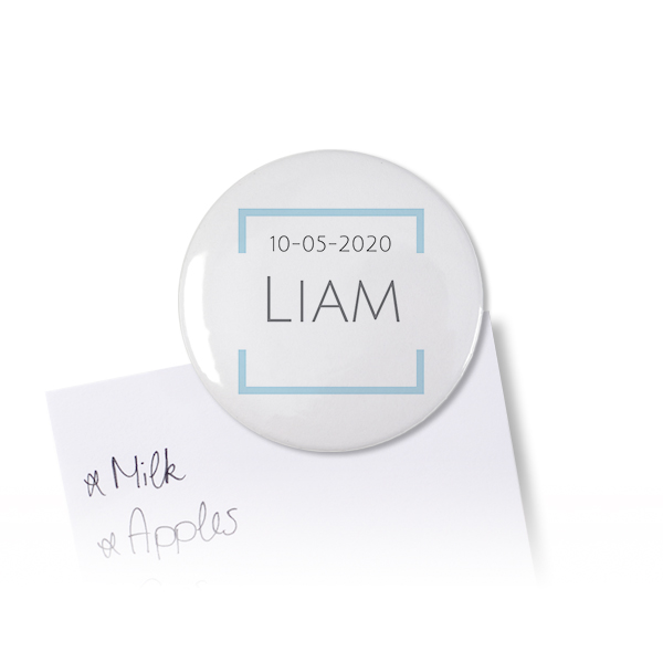 Text On Colored Frame Square