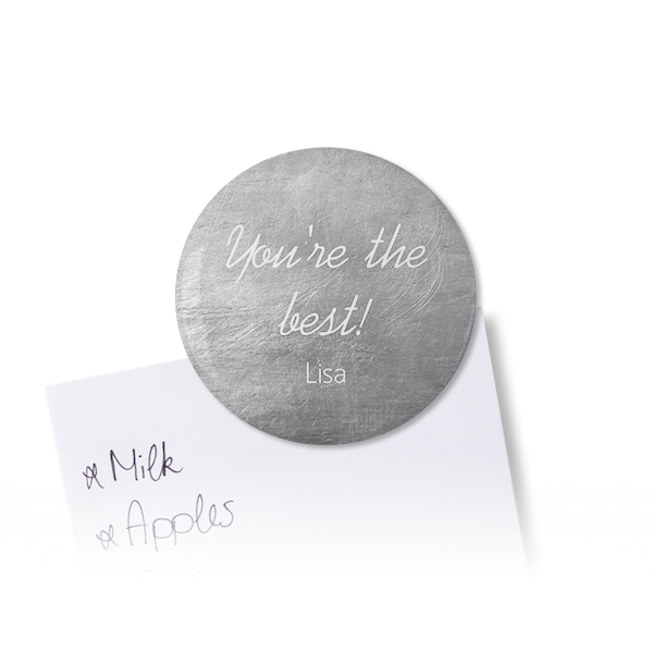 Rounded Corners and Metallic Background