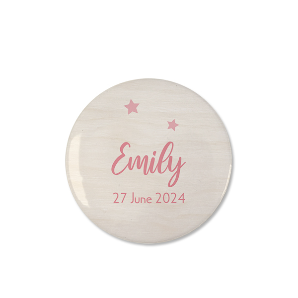 Wood Silhouette - Text Only