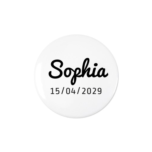 Badge grand format (Lot de 4)