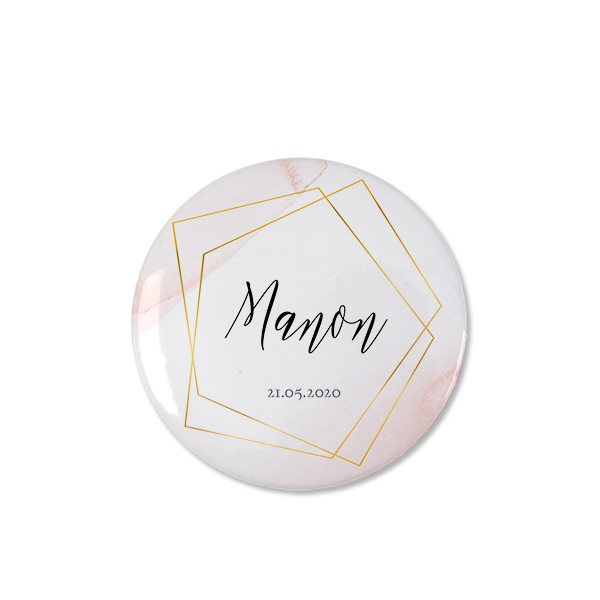 Pin Badge Large - set of 4 Pin Badge Large - set of 4