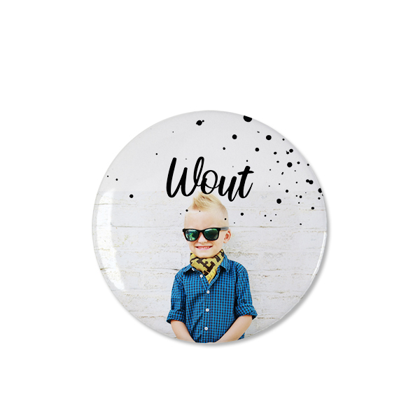 Foto-Button gross - 12 Stk. Foto-Button gross - 12 Stk.