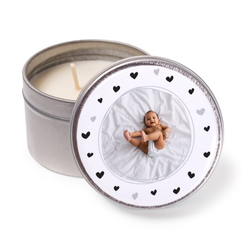 Duftlys med magnetisk badge - 12 stk