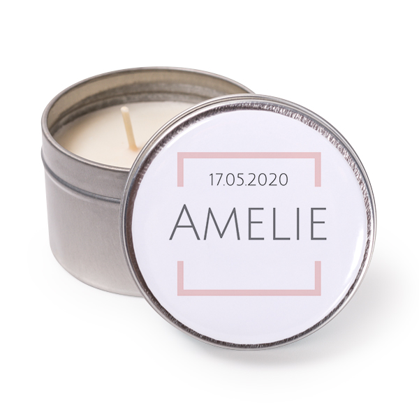 Text On Colored Frame Square