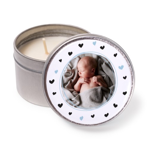 Duftlys med magnetisk button - 24 stk