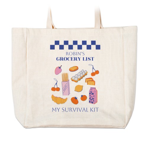 Playful Grocery List - Text only