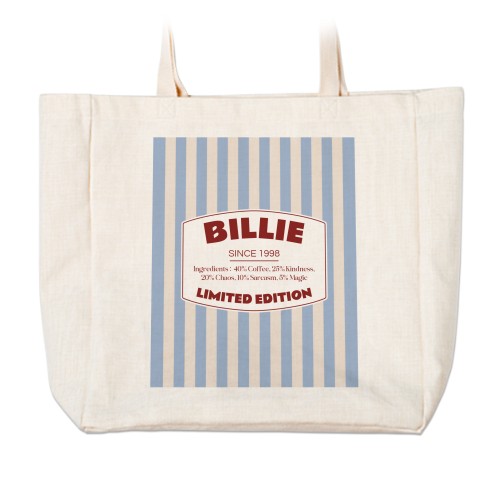 Retro Namelabel Stripes - Text only