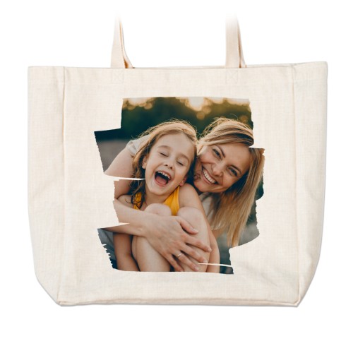 Tragetasche aus Leinen Tragetasche aus Leinen