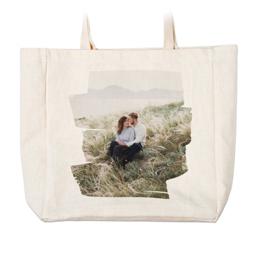 Tragetasche aus Leinen