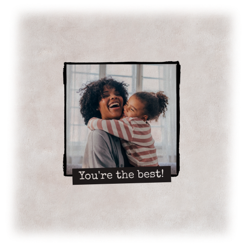 Dressing Gown sand-coloured with print front