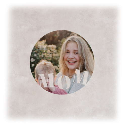 Typo Frame Mom Typo Frame Mom