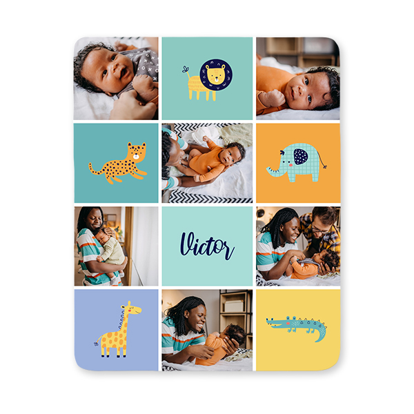 JungleAnimalsCollage