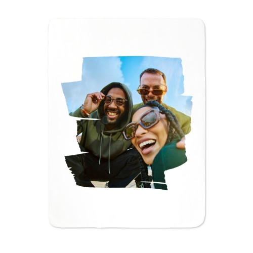 Plaid polaire blanc 150x200 Plaid polaire blanc 150x200