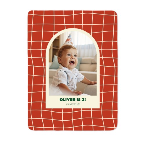 Plaid polaire blanc 150x200