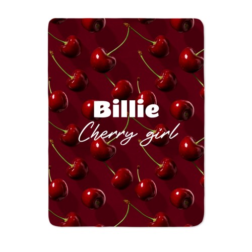 Cherry Coded Pattern Text - Only