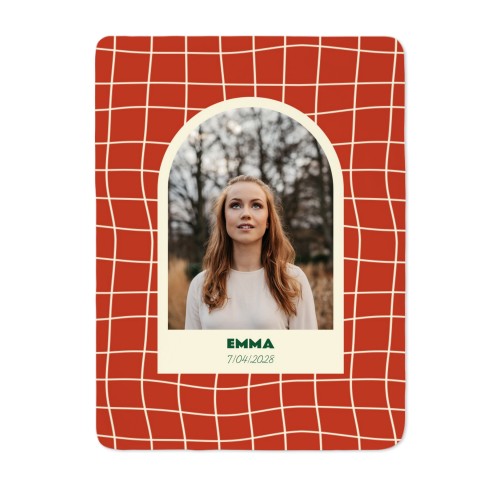 Plaid polaire blanc 150x200