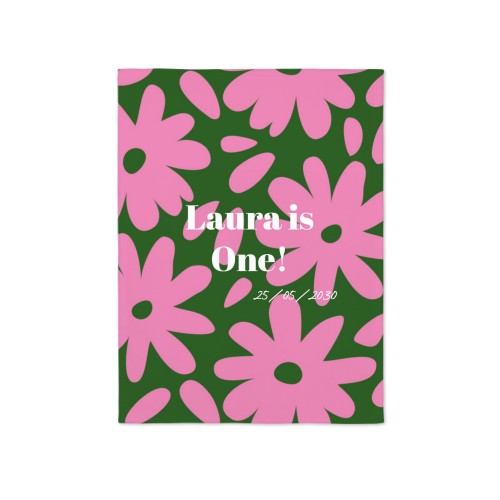 Happy Flower Pattern - Text Only Happy Flower Pattern - Text Only