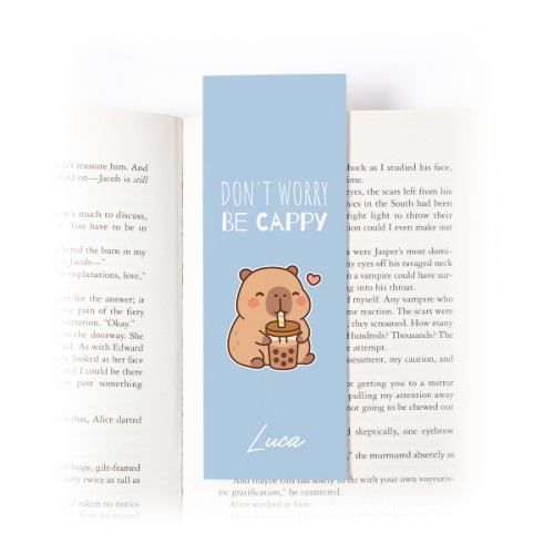 Kawaii Capybara - Text Only