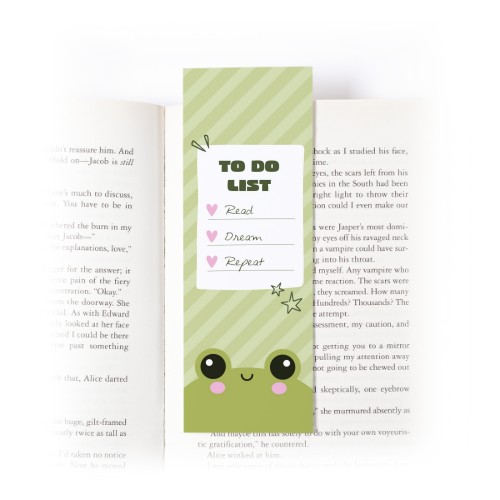 Kawaii Frog List - Text Only