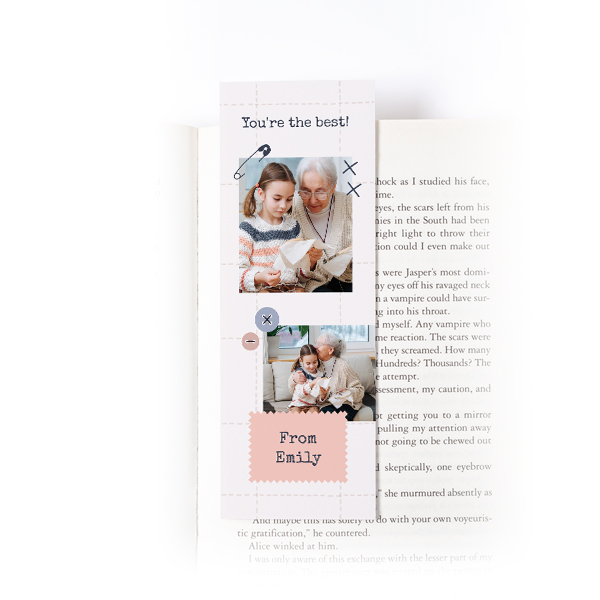 Bokmerke Papir - 5 stk