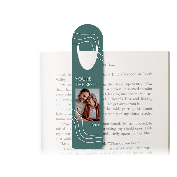 Bookmark aluminium