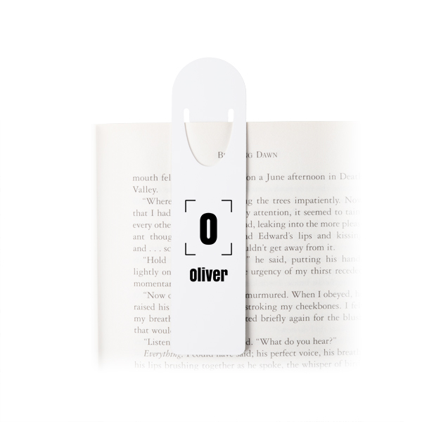 Bookmark aluminium