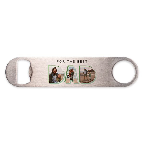 Flesopener metaal met print Flesopener metaal met print