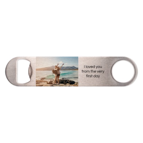 Bottle opener steel with print Bottle opener steel with print
